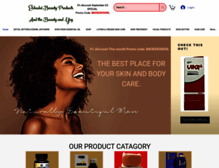 elshadaibeautyproducts.com screenshot