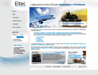 eltec-fr.com screenshot