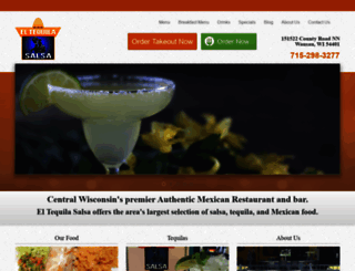 eltequilasalsa.com screenshot