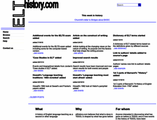 elthistory.com screenshot