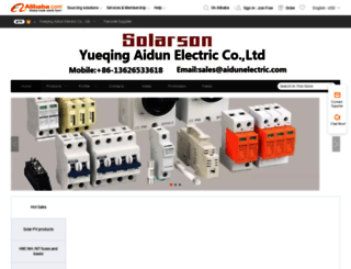 elton-electric.en.alibaba.com screenshot