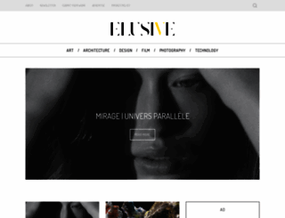 elusivemagazine.com screenshot