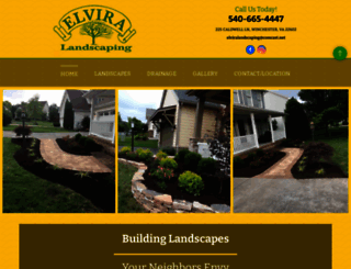 elviralandscaping.com screenshot