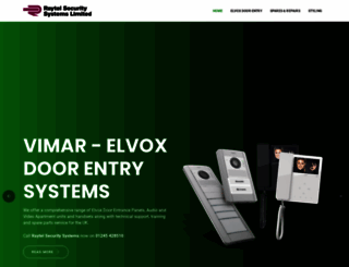elvox.co.uk screenshot