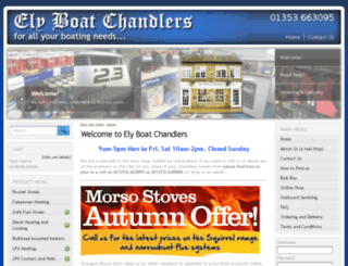 elyboatchandlers.com screenshot