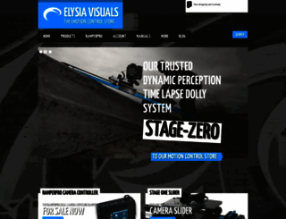 elysiavisuals.com screenshot