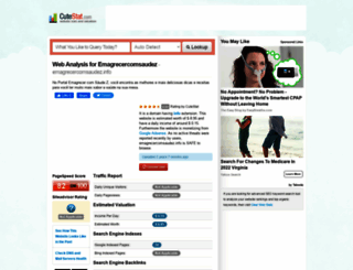 emagrecercomsaudez.info.cutestat.com screenshot