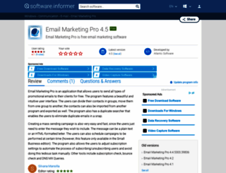 email-marketing-pro.informer.com screenshot