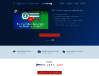 email-signature-generator.com screenshot