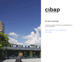 email.cibap.nl screenshot