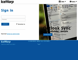 email.icewarp.com screenshot