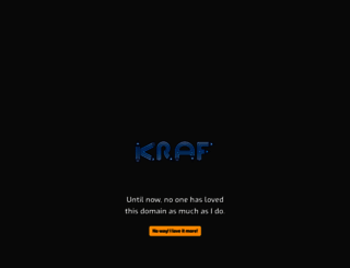 email.kraf.com screenshot