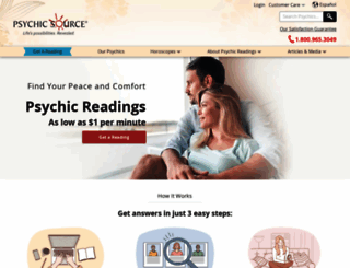 email.psychicsource.com screenshot