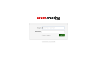 email.sevencreative.co.uk screenshot