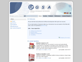 email.verifier.gsa-online.de screenshot