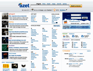 email2.azet.sk screenshot