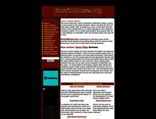 emailabuse.org screenshot
