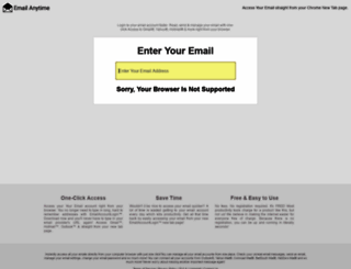 emailanytime.co screenshot