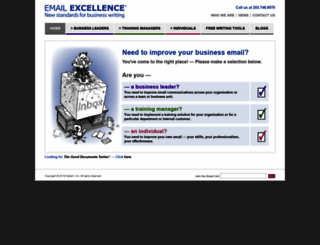 emailexcellence.com screenshot
