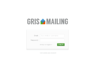 emailing.gris-metal.com screenshot