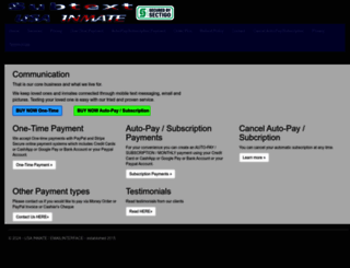 emailinterface.org screenshot