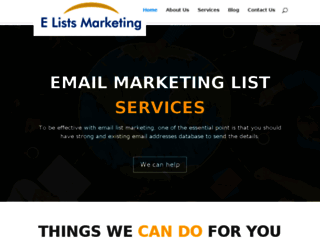 emaillists.marketing screenshot