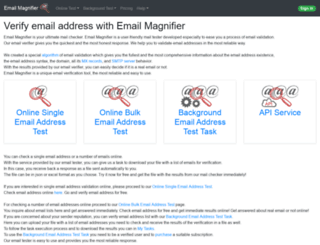 emailmagnifier.com screenshot