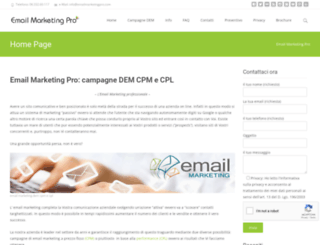 emailmarketingpro.com screenshot