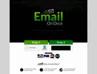 emailondeck.com screenshot