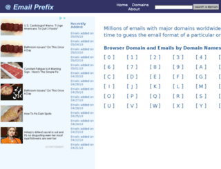 emailprefix.com screenshot