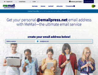 emailpress.net screenshot
