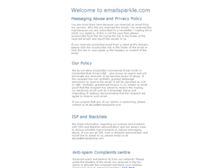 emailsparkle.com screenshot