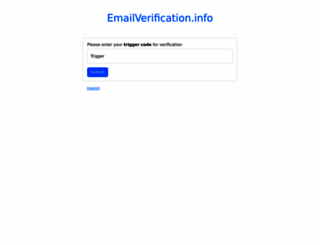 emailverification.info screenshot
