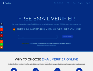 emailverifier.online screenshot