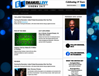 emanuellevy.com screenshot