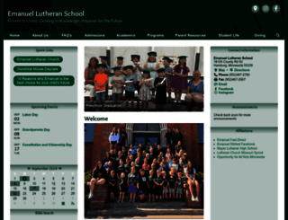 emanuelschool.org screenshot