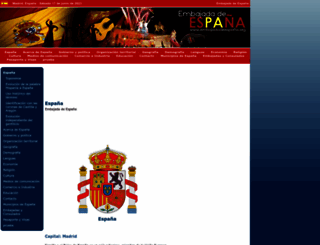 embajadadeespana.org screenshot
