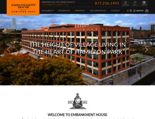 embankmenthouse.com screenshot
