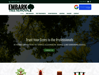 embarktreeremoval.com screenshot