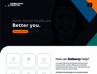 embassydental.com screenshot