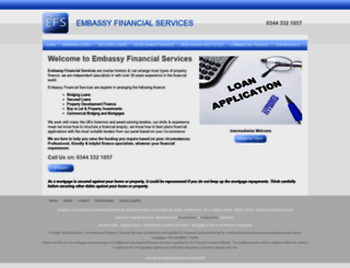 embassyfinancialservices.co.uk screenshot