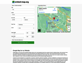 embed-map.org screenshot
