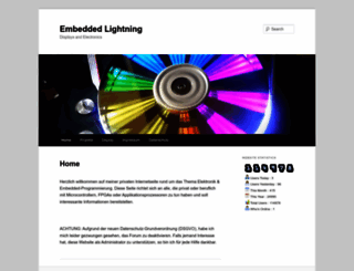 embeddedlightning.com screenshot