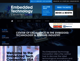 embeddedtechconvention.com screenshot