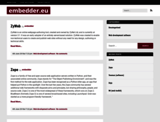 embedder.eu screenshot