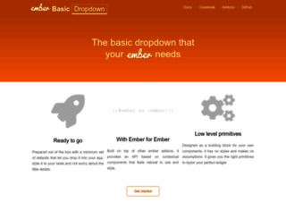 ember-basic-dropdown.com screenshot