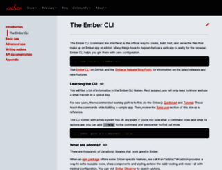 ember-cli.com screenshot