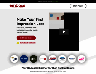 embosswebworks.com screenshot