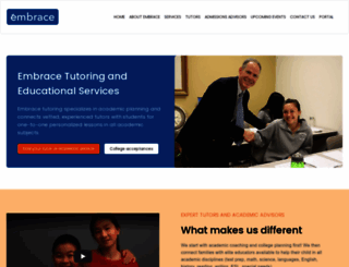 embracetutoring.com screenshot