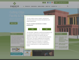 embriahealth.com screenshot